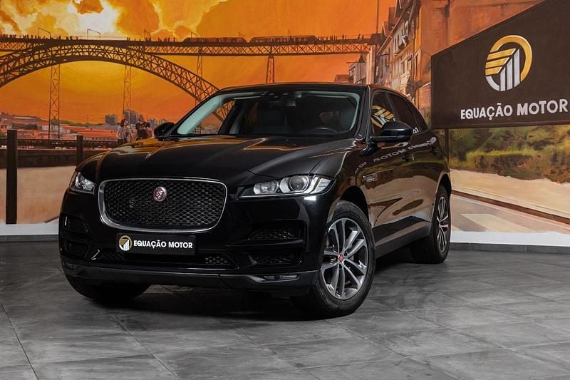 Preto Usado 2017 Jaguar F-Pace Prestige SUV | € 21.900 (Bom preço) - Imagem 1/4