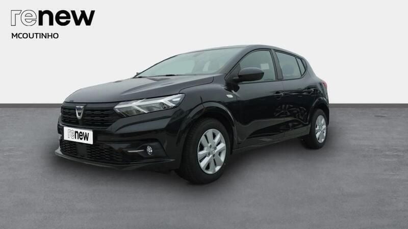 Preto Usado 2022 Dacia Sandero Comfort Citadino | € 14.000 (Bom preço) - Imagem 1/4