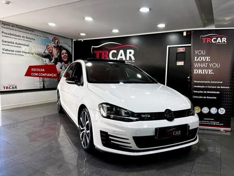 Branco Usado 2015 VW Golf VII GTD | € 22.990 (Preço justo) - Imagem 1/1