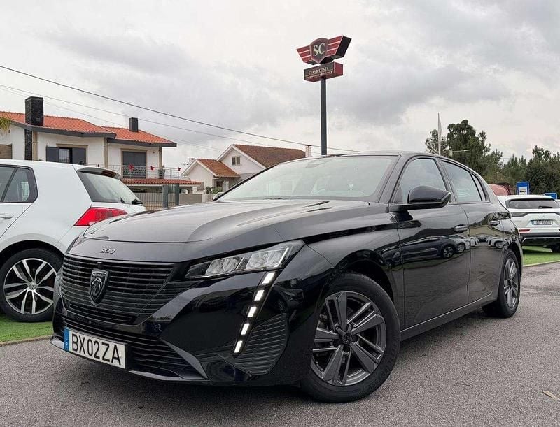 Preto Usado 2022 Peugeot 308 Allure | € 17.850 (Bom preço) - Imagem 1/4