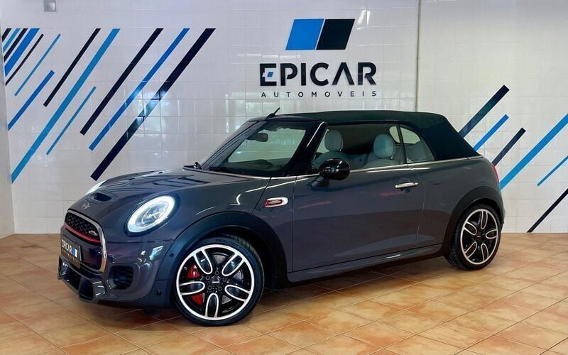 Cinza Usado 2016 Mini John Cooper Works Cabriolet Cabrios | € 27.900 - Imagem 1/4