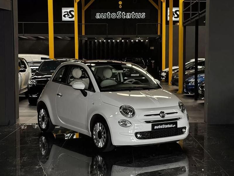 Branco Usado 2019 Fiat 500 Lounge Citadino | € 12.990 (Preço justo) - Imagem 1/4