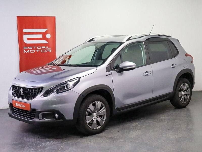 Cinza Usado 2019 Peugeot 2008 Signature Sky SUV | € 14.950 (Super Preço) - Imagem 1/4