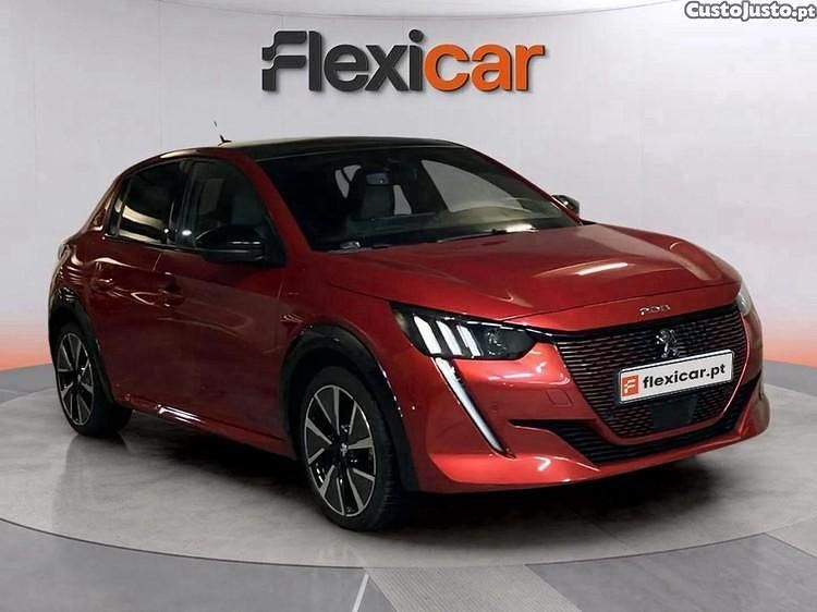 Vermelho Usado 2020 Peugeot e-208 GT Citadino | € 14.990 (Preço justo) - Imagem 1/1