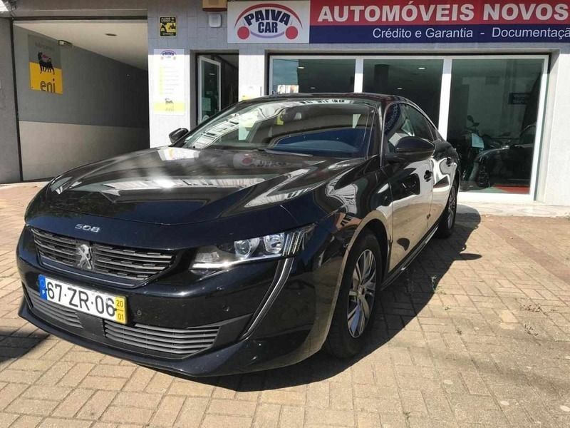 Preto Usado 2020 Peugeot 508 Sedan | € 16.900 (Preço justo) - Imagem 1/4