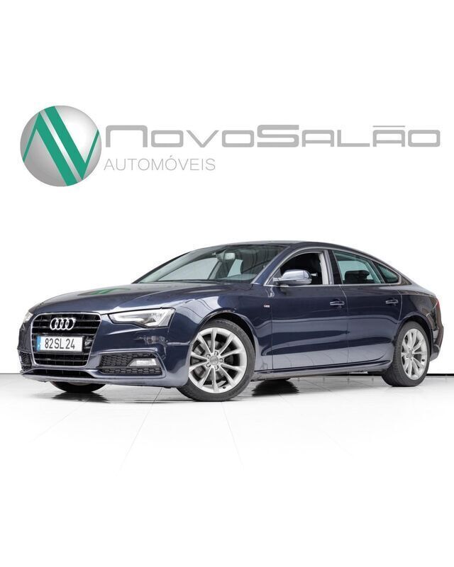 Azul Usado 2017 Audi A5 Sportback | € 24.900 (Preço justo) - Imagem 1/4