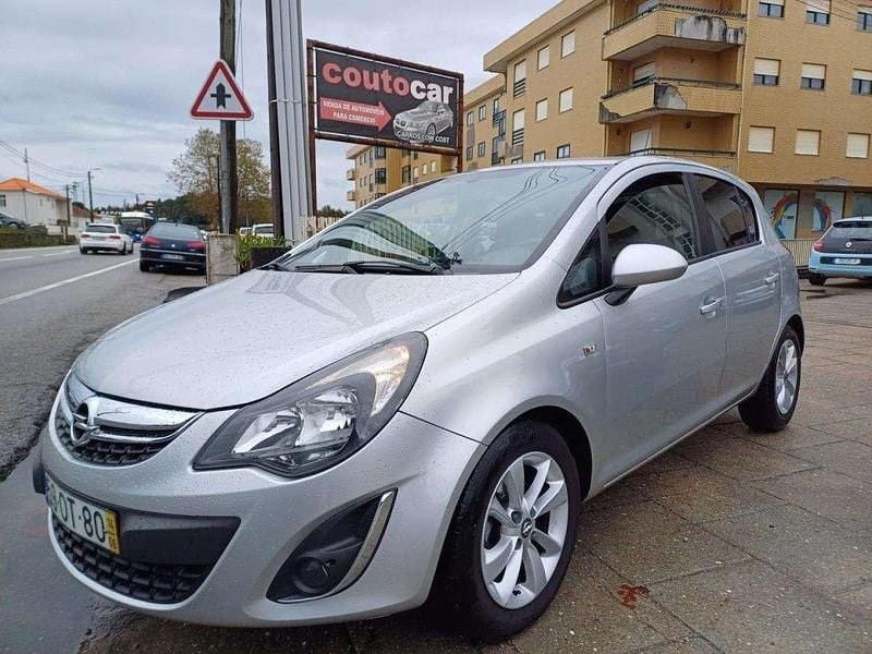 Usado Opel Corsa 95 HP (69 kW) 2014 Cinzento Citadino