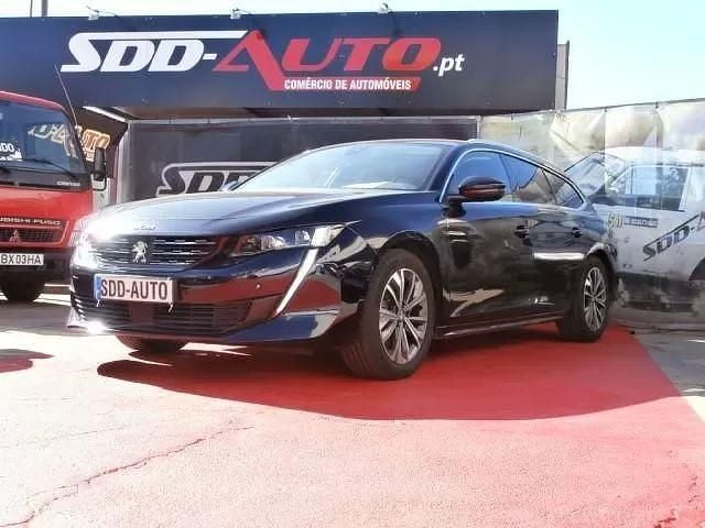 Azul Usado 2020 Peugeot 508 SW GT-line Carrinha | € 24.500 - Imagem 1/4