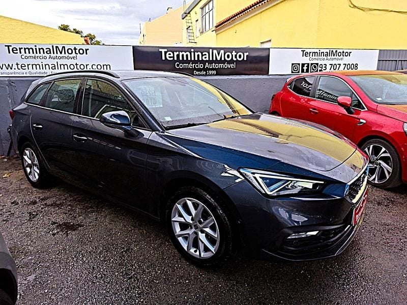 Cinza Usado 2022 Seat Leon Style Carrinha | € 17.950 (Preço justo) - Imagem 1/4