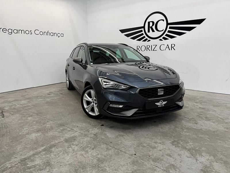 Cinza Usado 2021 Seat Leon FR Carrinha | € 19.890 (Preço justo) - Imagem 1/4