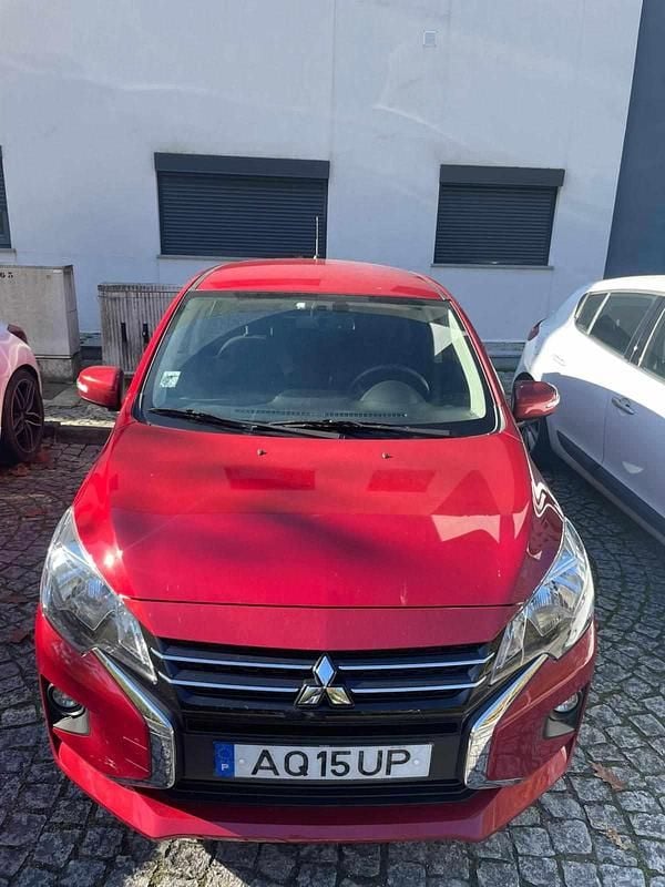 Vermelho Usado 2022 Mitsubishi Space Star Citadino | € 11.500 (Preço justo) - Imagem 1/4
