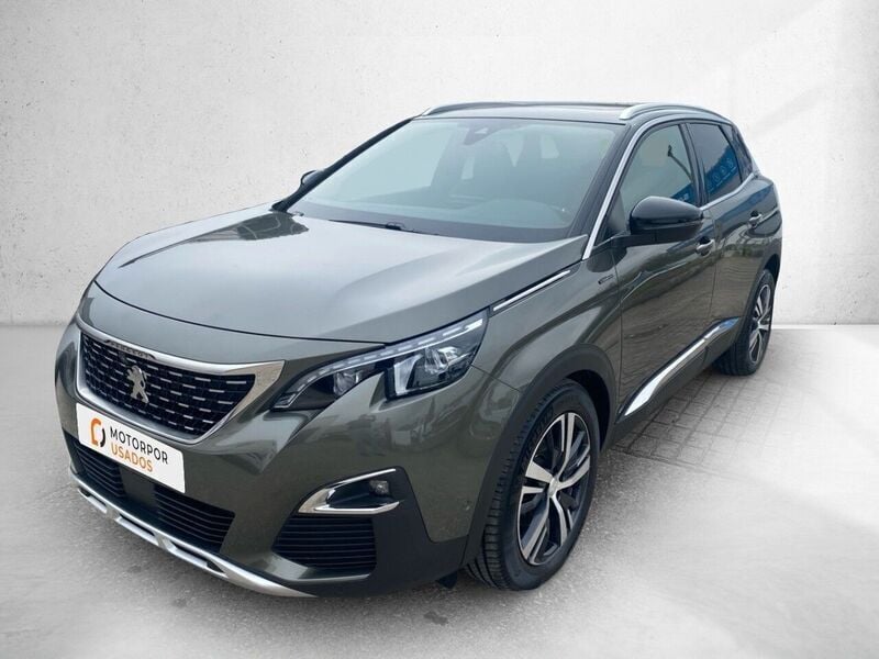 Cinza Usado 2019 Peugeot 3008 GT-line SUV | € 20.200 (Bom preço) - Imagem 1/4