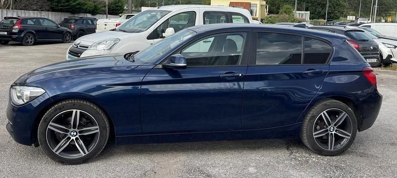 Usado BMW 118 Coupé Sport Line 143 HP (105 kW) 2014 Azul Coupé