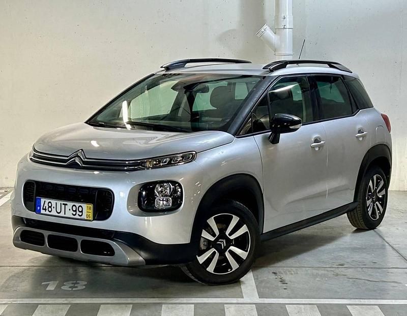 Cinzento Usado 2018 Citroën C3 Aircross SUV | € 9.990 (Bom preço) - Imagem 1/4