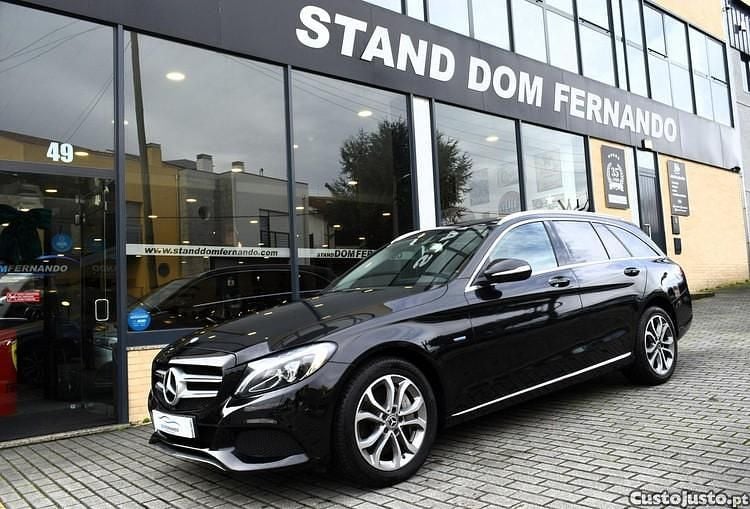 Preto Usado 2016 Mercedes C350e Avantgarde Carrinha | € 16.500 - Imagem 1/1