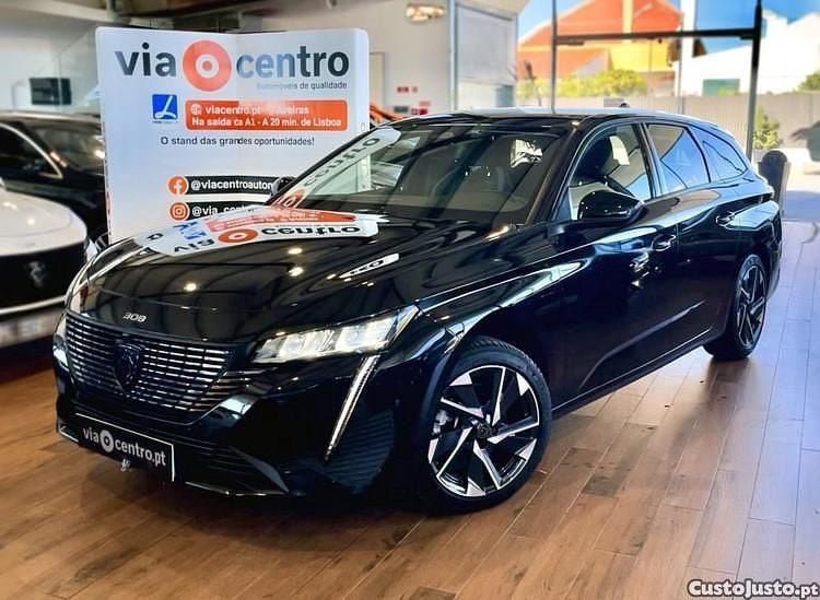 Preto Usado 2024 Peugeot 308 Allure Carrinha | € 22.900 (Super Preço) - Imagem 1/1