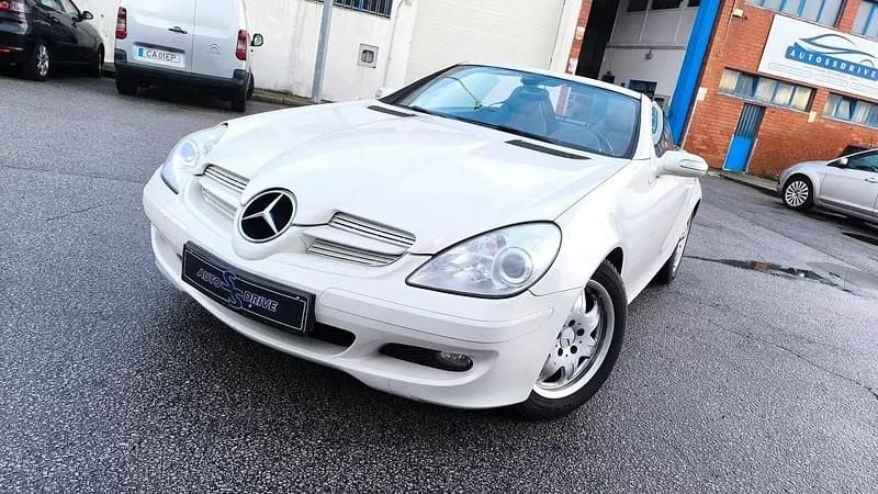 Branco Usado 2007 Mercedes SLK200 Sport Edition Cabrios | € 13.900 (Super Preço) - Imagem 1/4