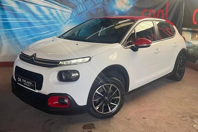 Branco Usado 2019 Citroën C3 Feel | € 8.999 (Super Preço) - Imagem 1/4