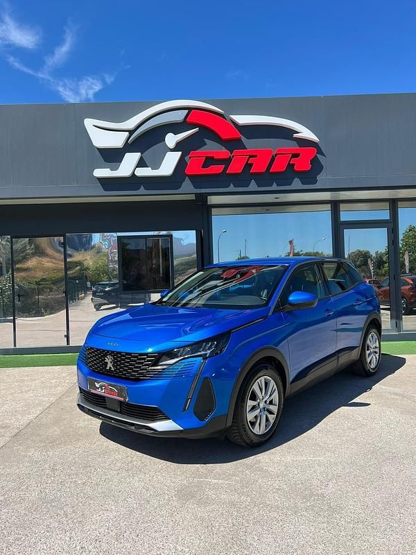 Azul Usado 2021 Peugeot 3008 Active SUV | € 19.850 (Bom preço) - Imagem 1/4