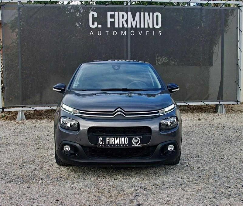 Cinza escuro Usado 2019 Citroën C3 Feel Citadino | € 13.380 (Preço justo) - Imagem 1/1