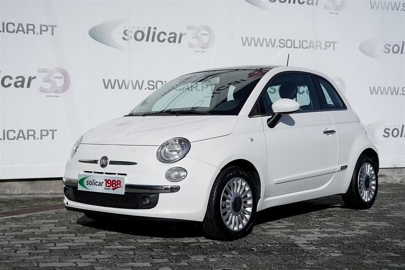 Branco Usado 2014 Fiat 500 Lounge Citadino | € 8.500 - Imagem 1/4