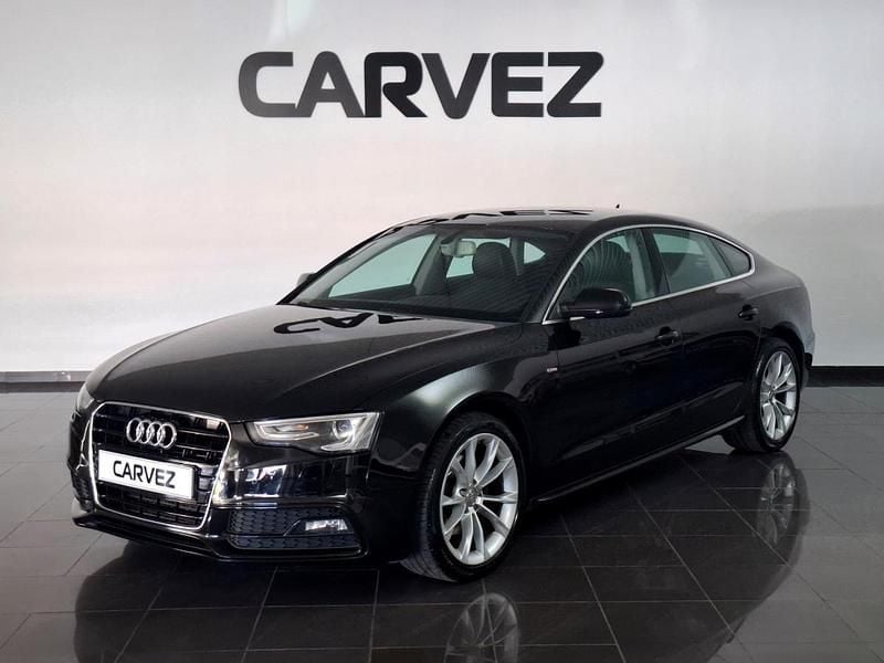 Preto Usado 2014 Audi A5 Sportback Citadino | € 17.400 (Preço justo) - Imagem 1/4
