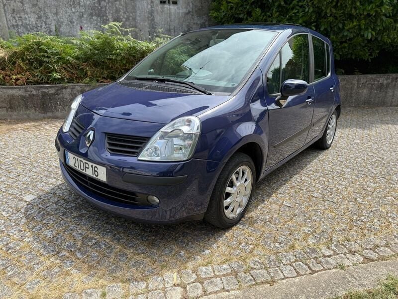 Azul Usado 2007 Renault Modus Dynamique Monovolume | € 4.500 (Preço justo) - Imagem 1/4