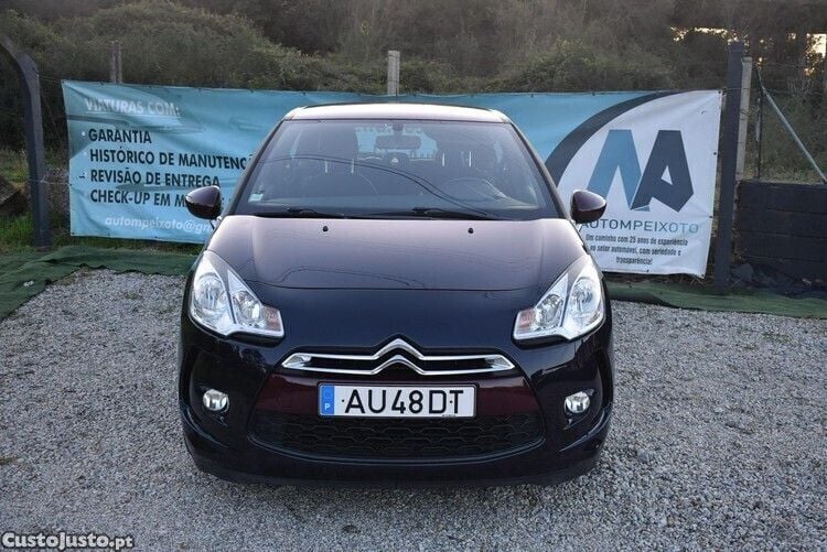 Azul Usado 2014 Citroën DS3 Chic | € 6.950 (Bom preço) - Imagem 1/1
