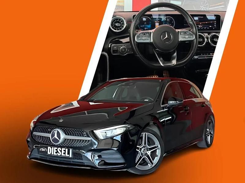 Preto Usado 2020 Mercedes A180 AMG line Citadino | € 28.990 (Preço elevado) - Imagem 1/4