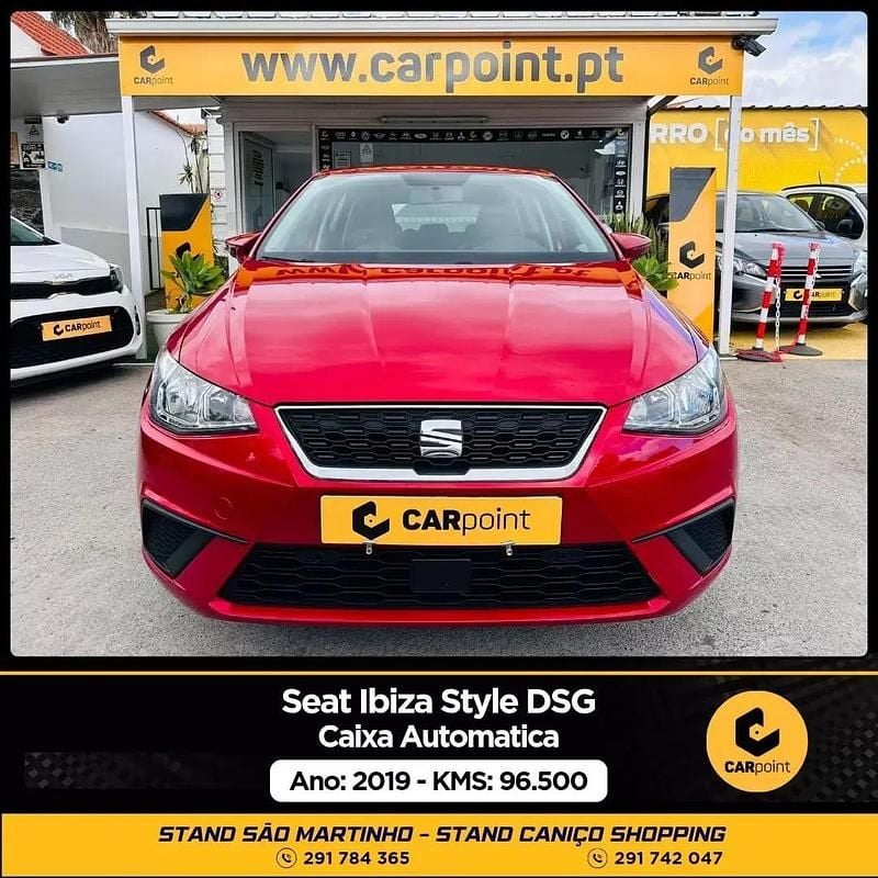 Vermelho Usado 2019 Seat Ibiza Citadino | € 15.900 (Preço justo) - Imagem 1/4