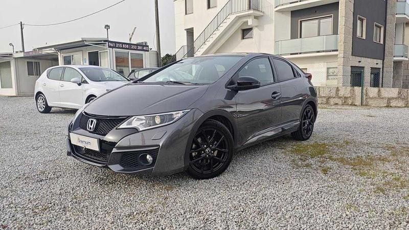 Cinzento Usado 2016 Honda Civic Sport | € 16.400 (Preço justo) - Imagem 1/4
