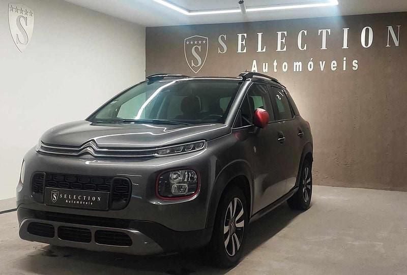 Cinzento Usado 2021 Citroën C3 Aircross PureTech SUV | € 13.650 (Preço elevado) - Imagem 1/4