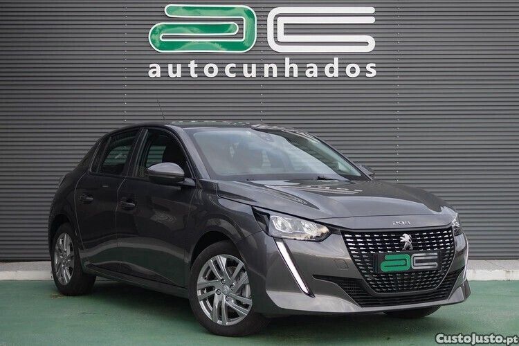 Cinza Usado 2021 Peugeot 208 Active Citadino | € 15.950 (Preço justo) - Imagem 1/1