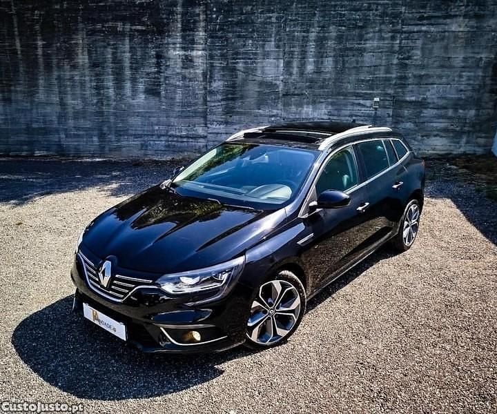 Preto Usado 2017 Renault Mégane GrandTour Bose Edition Carrinha | € 14.999 (Preço justo) - Imagem 1/1