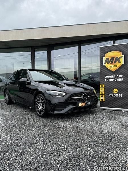 Preto Usado 2022 Mercedes C220 AMG line Carrinha | € 41.500 (Preço elevado) - Imagem 1/1