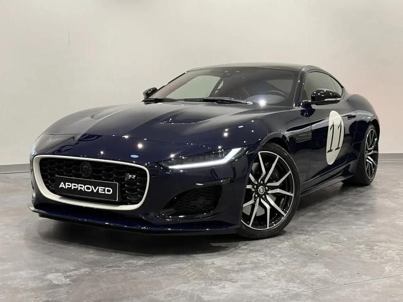Azul Usado 2024 Jaguar F-Type R Coupé | € 179.900 - Imagem 1/4