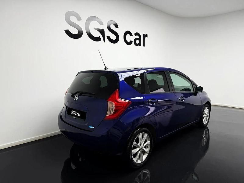 Usado Nissan Note Acenta Connect 90 HP (66 kW) 2016 Azul Monovolume