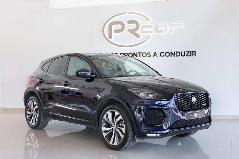Azul metalizado Usado 2022 Jaguar E-Pace R-Dynamic SUV | € 41.500 - Imagem 1/4