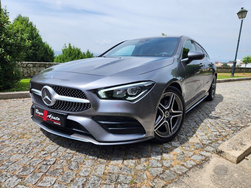 Cinza Usado 2020 Mercedes CLA180 Shooting Brake AMG line Carrinha | € 34.850 - Imagem 1/4