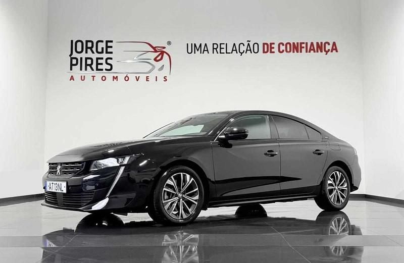 Preto Usado 2022 Peugeot 508 Sedan | € 23.990 - Imagem 1/4
