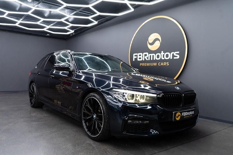 Azul Usado 2017 BMW 520 Carrinha | € 26.990 (Bom preço) - Imagem 1/4