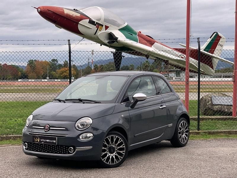 Cinza Usado 2020 Fiat 500 Lounge Citadino | € 11.490 (Preço justo) - Imagem 1/4