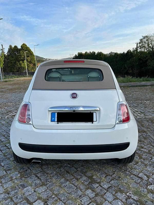 Usado Fiat 500 86 HP (63 kW) 2015 Branco Cabrios