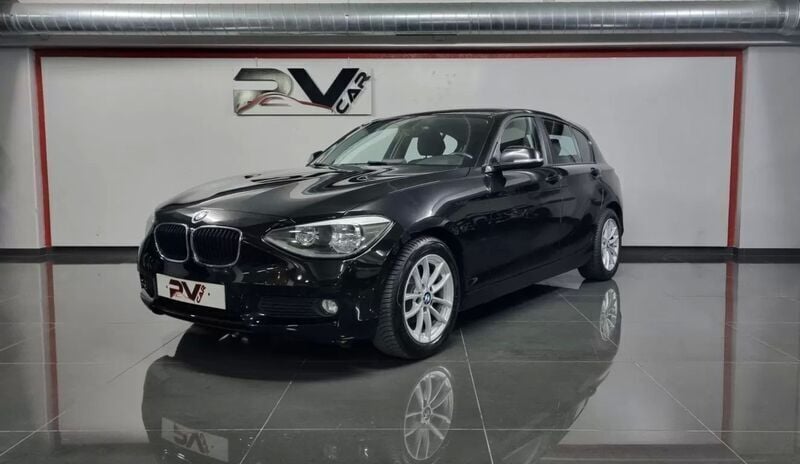 Preto Usado 2014 BMW 116 Efficient Dynamics Citadino | € 13.990 (Preço justo) - Imagem 1/4