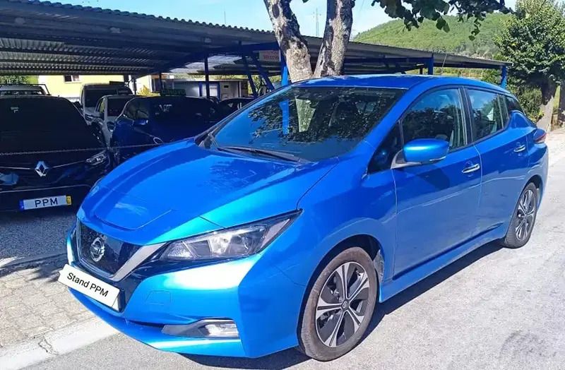 Azul Usado 2021 Nissan Leaf Acenta Citadino | € 25.900 - Imagem 1/4