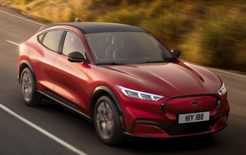 Cinzento Usado 2022 Ford Mustang Mach-E SUV | € 34.000 (Super Preço) - Imagem 1/3