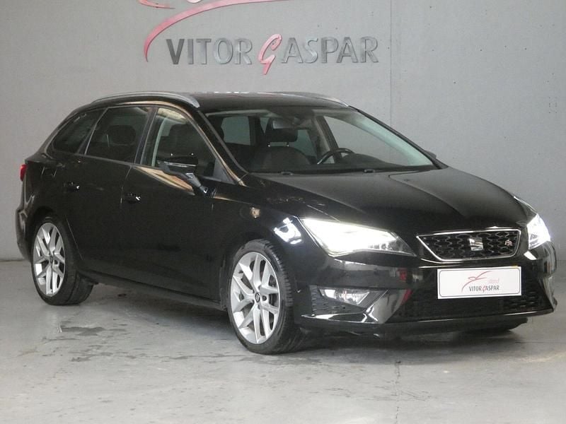 Preto Usado 2015 Seat Leon FR Carrinha | € 15.990 (Preço justo) - Imagem 1/4