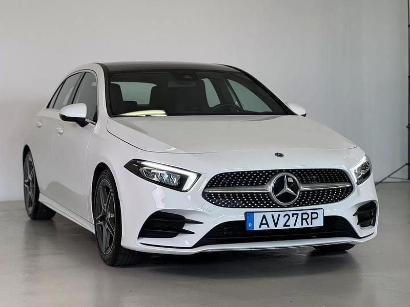 Branco Usado 2023 Mercedes A160 AMG line Sedan | € 28.500 (Super Preço) - Imagem 1/4