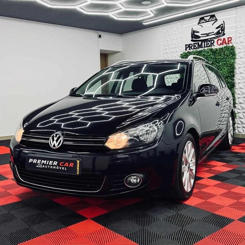 Preto Usado 2010 VW Golf VI Sportline Carrinha | € 7.990 (Preço justo) - Imagem 1/4