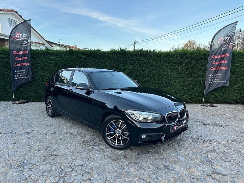 Preto Usado 2016 BMW 114 Citadino | € 11.950 - Imagem 1/4
